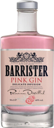 Джин "Barrister" Pink Gin, 0.5 л